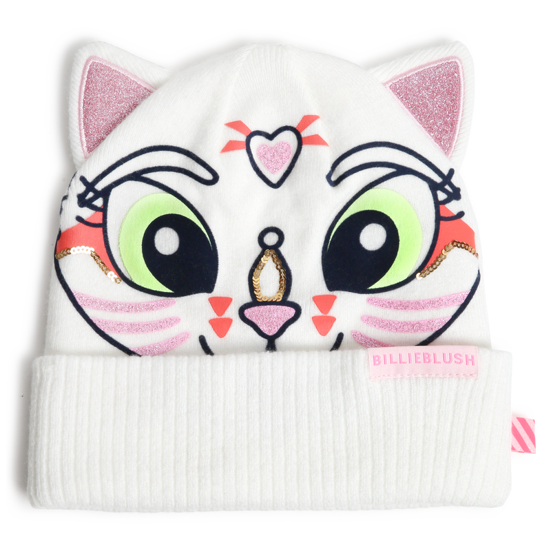 Gorro de gato con orejas de purpurina BILLIEBLUSH 
                        NI&Ntilde;A