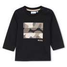 Camiseta de manga larga BOSS 
                    NI&Ntilde;O