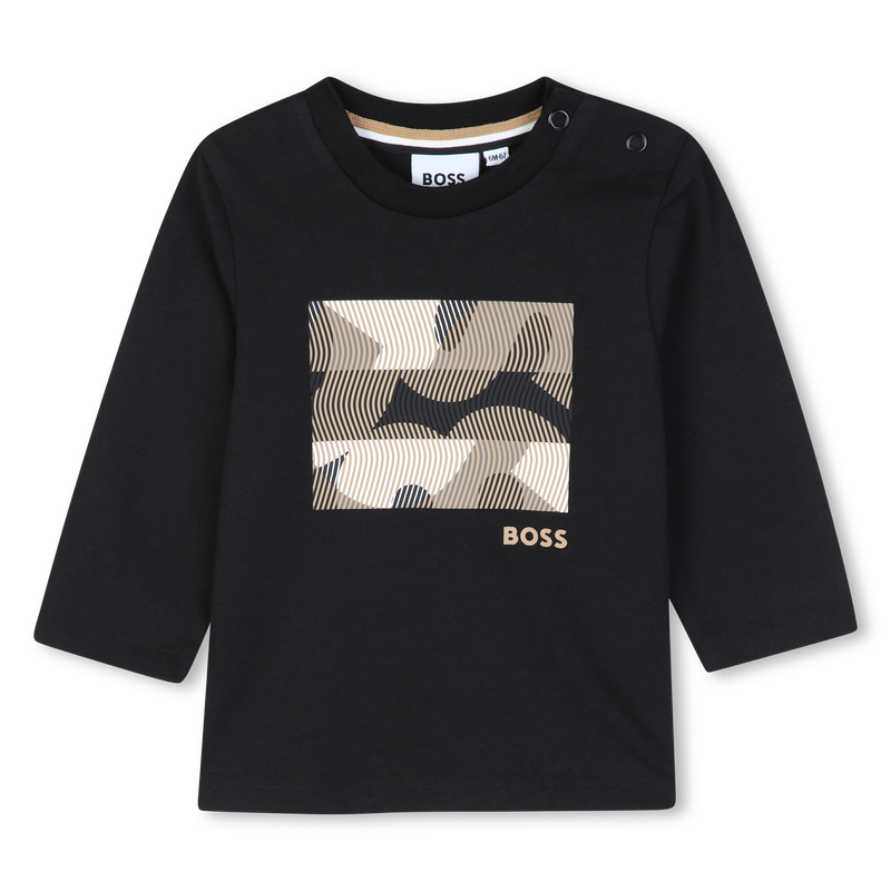 Camiseta de manga larga BOSS 
                        NI&Ntilde;O