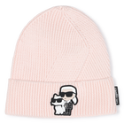 Gorro de punto KARL LAGERFELD KIDS 
                    NI&Ntilde;A