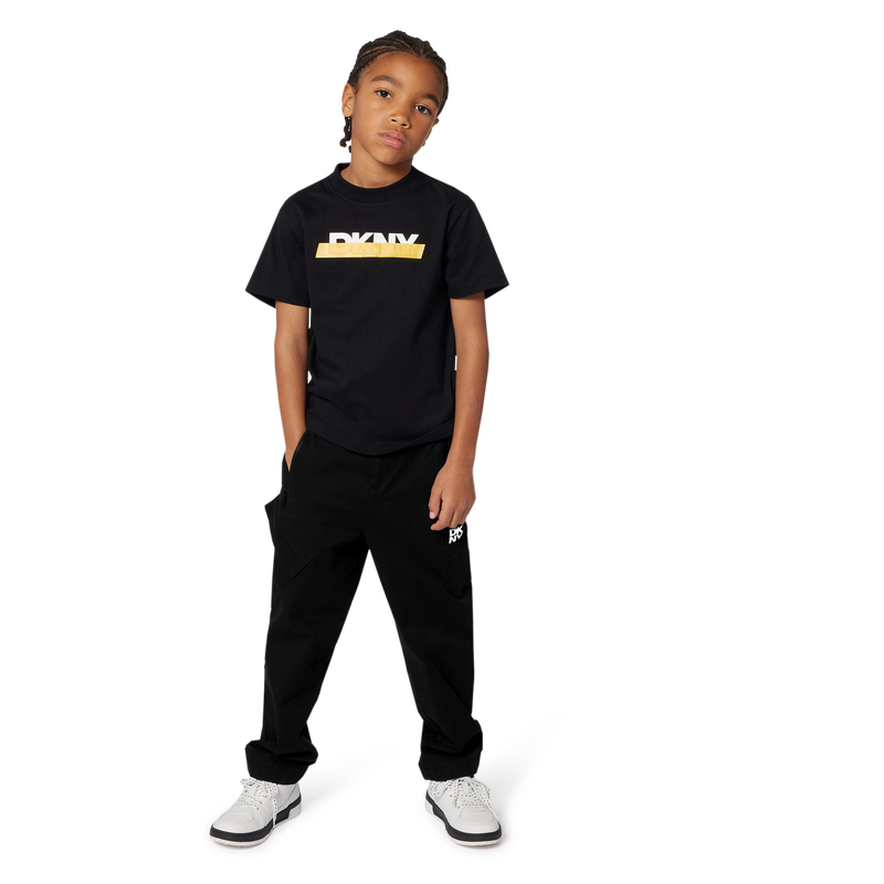 Camiseta de manga corta DKNY 
                        NI&Ntilde;O