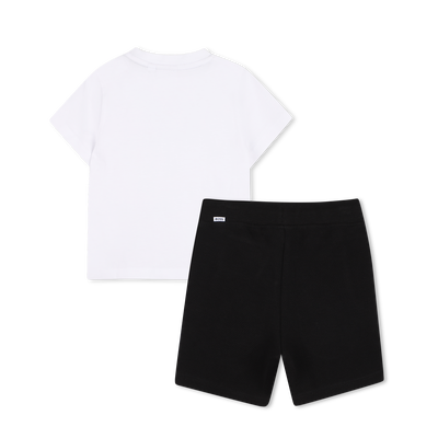 CONJUNTO DE CAMISETA Y BERMUDAS BOSS NI&Ntilde;O