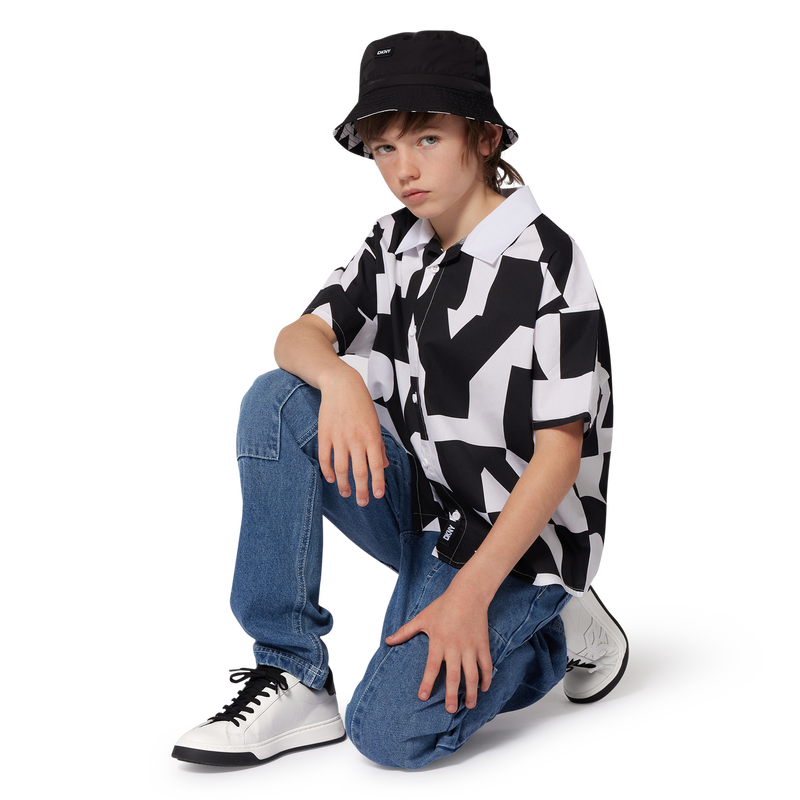 Gorro reversible mixto DKNY 
                    UNISEXO