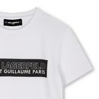 Camiseta de manga corta KARL LAGERFELD KIDS 
                    NI&Ntilde;O