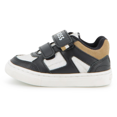 ZAPATILLAS CON RAYAS DE VELCRO BOSS NI&Ntilde;O