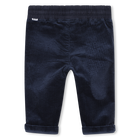 Pantal&oacute;n de terciopelo BOSS 
                    NI&Ntilde;O