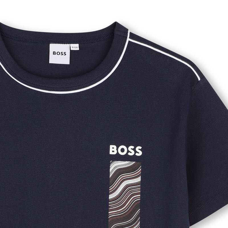 Camiseta de mangas cortas BOSS 
                        NI&Ntilde;O