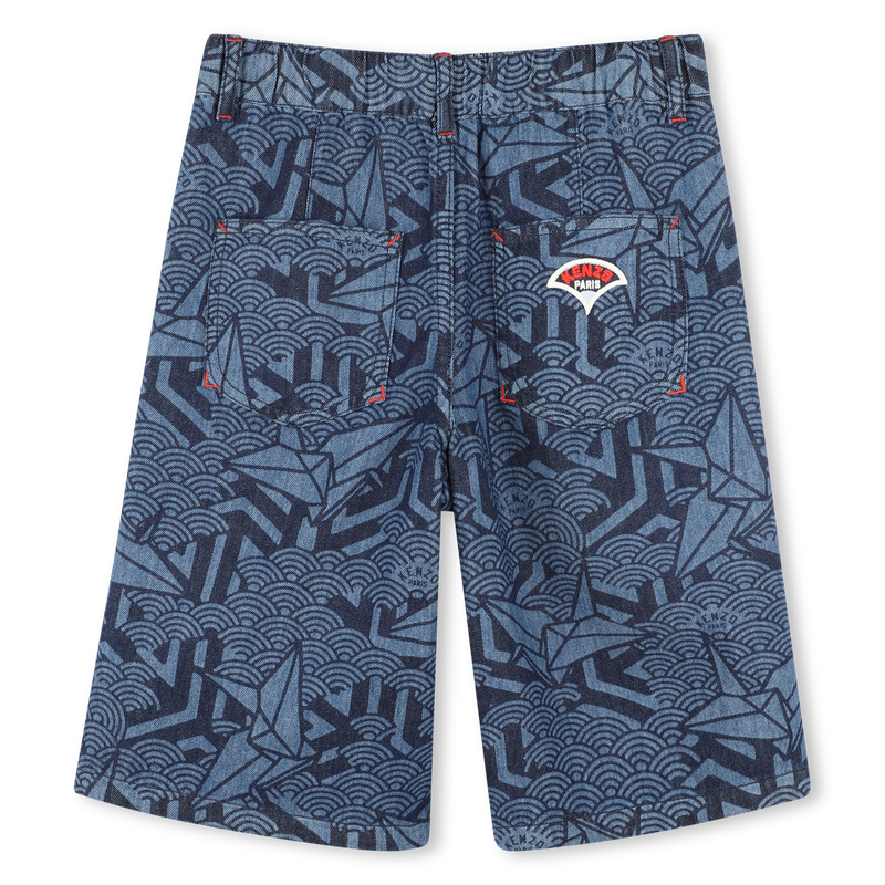 Bermudas vaqueras estampadas KENZO KIDS 
                        NI&Ntilde;O