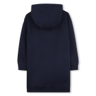 Vestido con capucha de forro polar MICHAEL KORS 
                    NI&Ntilde;A