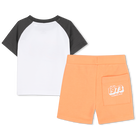 Conjunto de camiseta y pantal&oacute;n corto TIMBERLAND 
                    NI&Ntilde;O