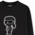 Sudadera de doble jersey KARL LAGERFELD KIDS 
                    NI&Ntilde;O