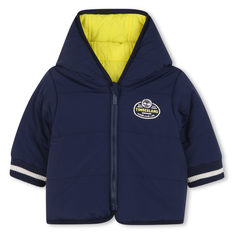 Plum&iacute;fero reversible con capucha c&aacute;lida TIMBERLAND 
                        NI&Ntilde;O