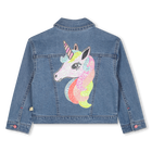 Chaqueta vaquera con bolsillos BILLIEBLUSH 
                    NI&Ntilde;A