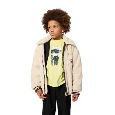 Camiseta de manga larga KARL LAGERFELD KIDS NI&Ntilde;O