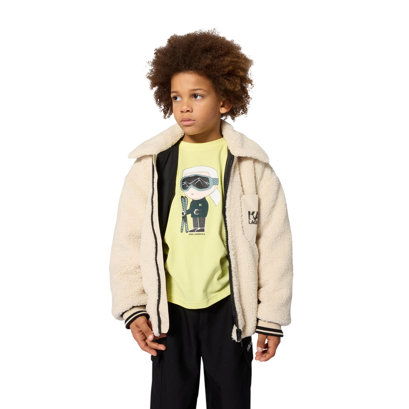 Camiseta de manga larga KARL LAGERFELD KIDS 
                        NI&Ntilde;O