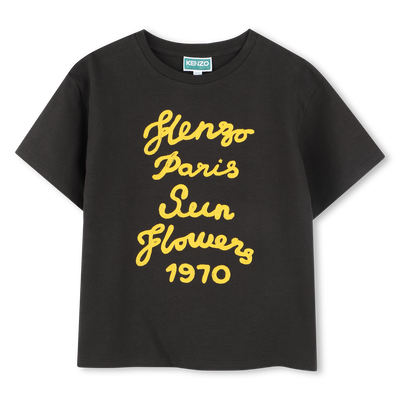 Camiseta algod&oacute;n con bordado KENZO KIDS NI&Ntilde;O