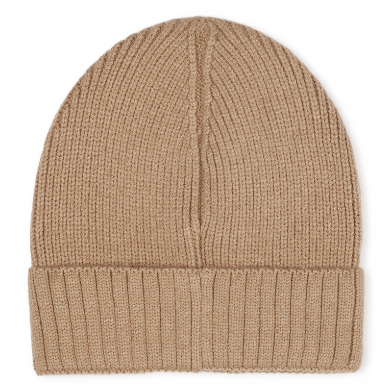 Gorro de punto con logo BOSS 
                        NI&Ntilde;O