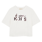 Camiseta de mangas cortas, BLANCO ROTO, hi-res