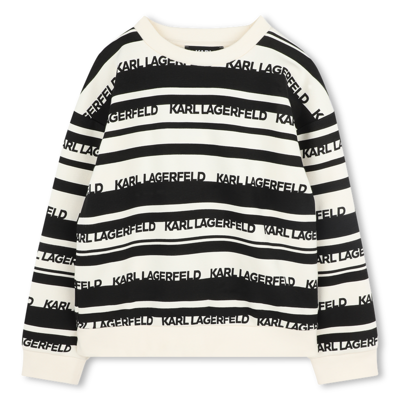 Su&eacute;ter de rayas KARL LAGERFELD KIDS 
                        NI&Ntilde;O