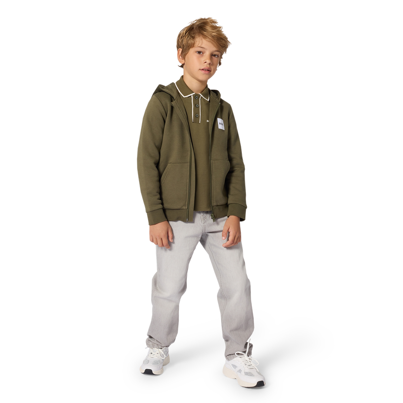 C&aacute;rdigan de ch&aacute;ndal BOSS 
                        NI&Ntilde;O