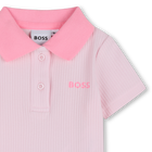 Conjunto polo + pantal&oacute;n corto BOSS 
                    NI&Ntilde;A