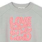 Sudadera de forro polar BILLIEBLUSH 
                    NI&Ntilde;A