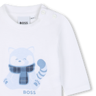 Camiseta de manga larga BOSS 
                    NI&Ntilde;O