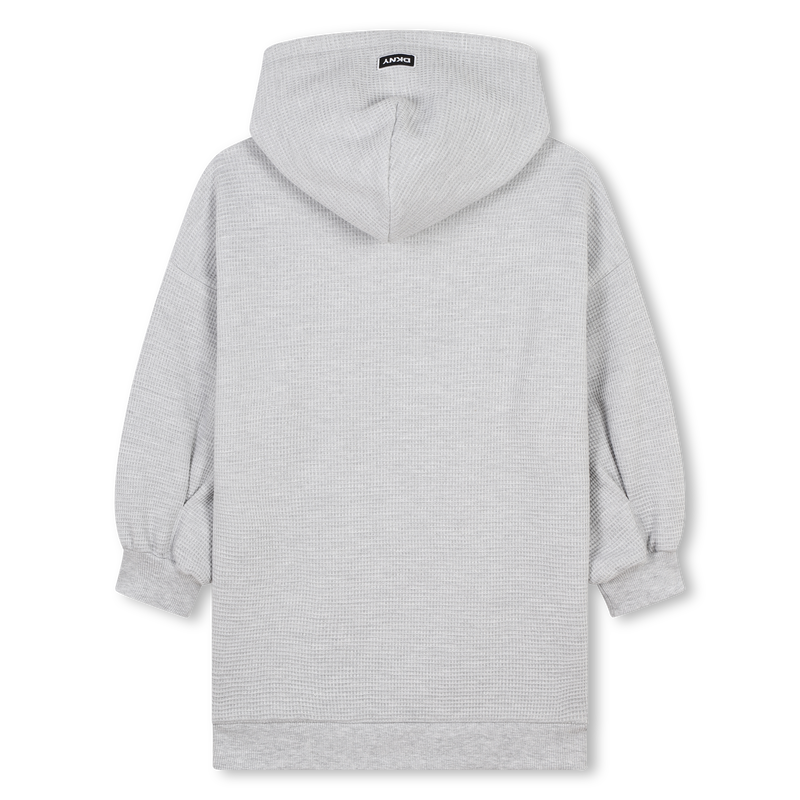 Vestido con capucha DKNY 
                        NI&Ntilde;A