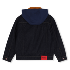 Chaqueta de mezclilla HUGO 
                    NI&Ntilde;O