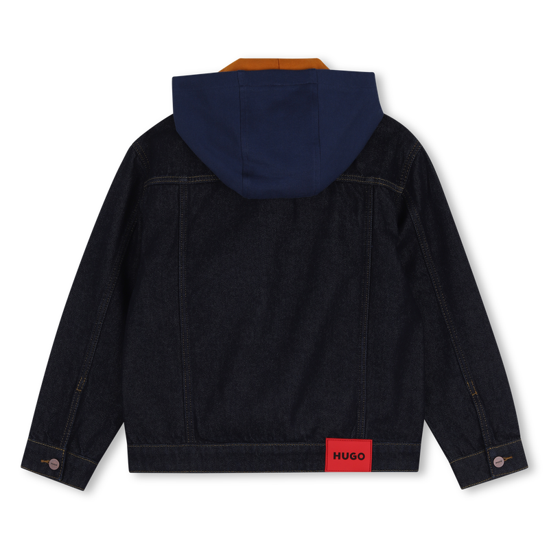 Chaqueta de mezclilla HUGO 
                        NI&Ntilde;O