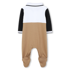 Pijama tricolor cuello de polo BOSS 
                    NI&Ntilde;O