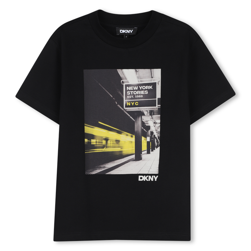 Camiseta de mangas cortas DKNY 
                        NI&Ntilde;O