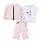 Conjunto de jogger KARL LAGERFELD KIDS 
                    NI&Ntilde;A