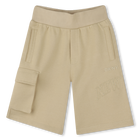 Bermudas de mulet&oacute;n de algod&oacute;n DKNY 
                    UNISEXO