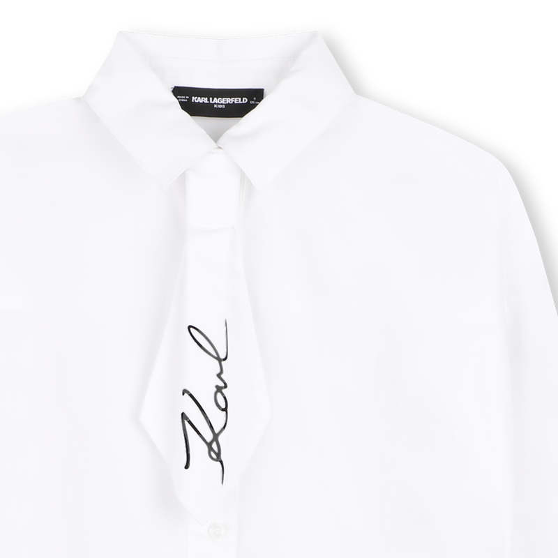 Camisa de mangas largas KARL LAGERFELD KIDS 
                        NI&Ntilde;A
