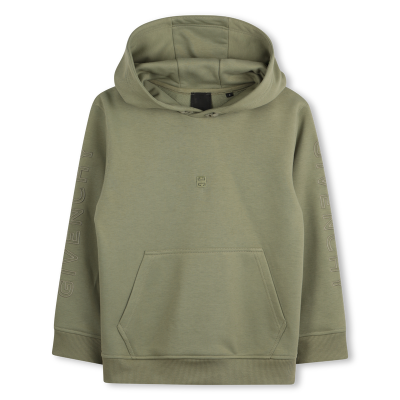 Sudadera con manga bordada GIVENCHY 
                        NI&Ntilde;O