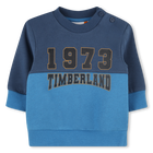 Sudadera de mulet&oacute;n estampada TIMBERLAND 
                    NI&Ntilde;O