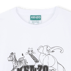 Camiseta de algod&oacute;n de manga corta KENZO KIDS 
                    NI&Ntilde;O