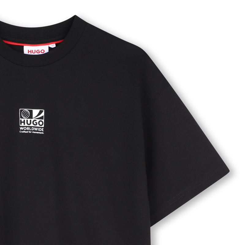 Camiseta de mangas cortas HUGO 
                        NI&Ntilde;O