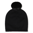 Gorro con pomp&oacute;n KARL LAGERFELD KIDS 
                    NI&Ntilde;A