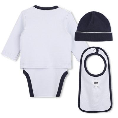 Conjunto de mono, peto y gorro BOSS NI&Ntilde;O