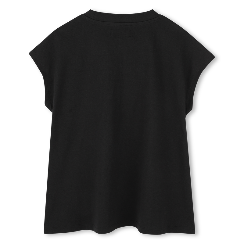 Camiseta holgada de algod&oacute;n DKNY 
                        NI&Ntilde;A