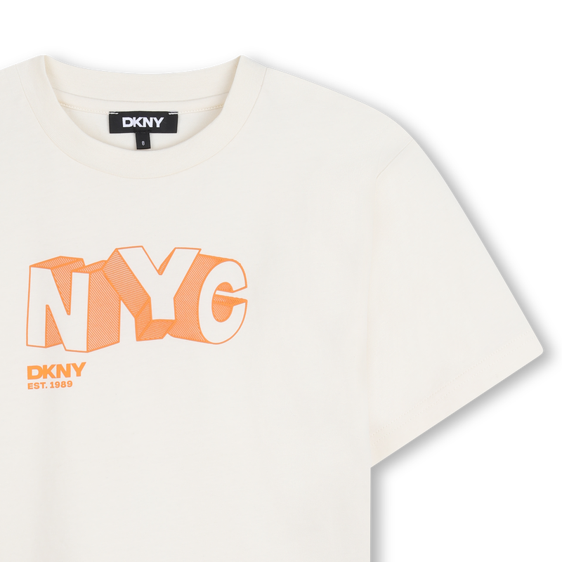 CAMISETA DE MANGA CORTA DKNY 
                        NI&Ntilde;O