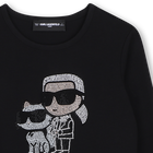 Camiseta de manga larga KARL LAGERFELD KIDS 
                    NI&Ntilde;A