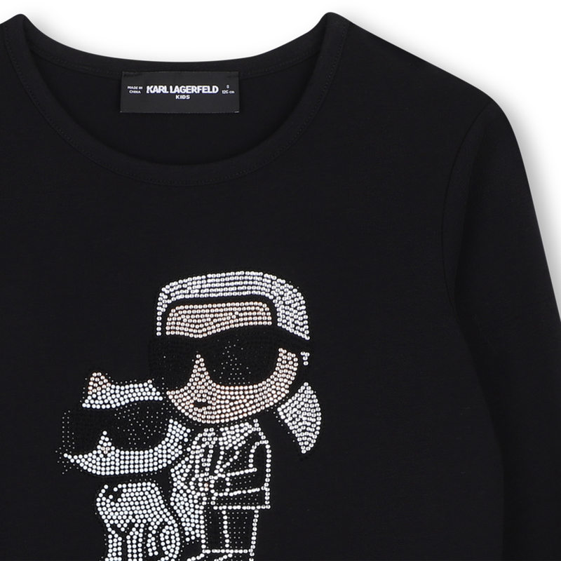 Camiseta de manga larga KARL LAGERFELD KIDS 
                        NI&Ntilde;A