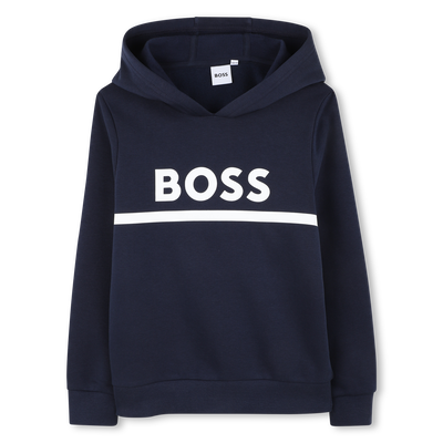 SUDADERA CON CAPUCHA BOSS NI&Ntilde;O