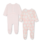 Conjunto de dos pijamas de algod&oacute;n KENZO KIDS 
                    UNISEXO
