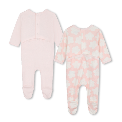Conjunto de dos pijamas de algod&oacute;n KENZO KIDS UNISEXO