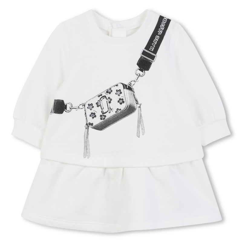 Vestido de felpa de algodón MARC JACOBS 
                        UNISEXO