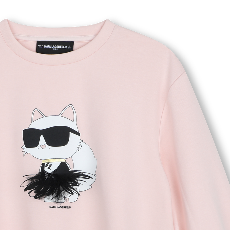 Sudadera KARL LAGERFELD KIDS 
                        NI&Ntilde;A